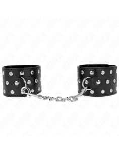 KINK - RETENUES-POIGNETS PUNK RÉGLABLES 19-24 CM X 5,5 CM