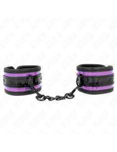 KINK - NEOPRENE WRIST RESTRAINTS LIGHT PURPLE AJUSTABLE...