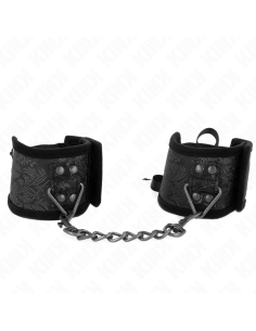 KINK - SCANDAL WRIST RESTRAINTS BLACK LACE DETAILS 24.5...