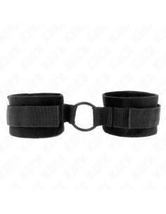 KINK - BEGINNER FUR HAND CUFFS 25 CM WITH O-RING 4 CM...