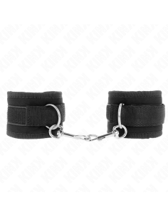 KINK - NYLON BIND HOOK&LOOP WRIST RESTRAINTS BLACK MODEL...