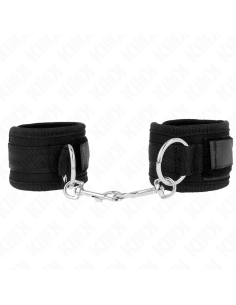 KINK - WRIST RESTRAINTS BLACK ADJUSTABLE 18-35 CM X 6 CM