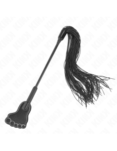 KINK - FOOT SHAPED PADDLE WITH TASSEL WHIP 31 CM