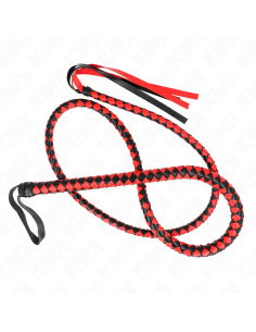 KINK - FOUET LONG SERPENT ROUGE 210 CM