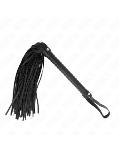 KINK - WHIP WITH BLACK TEXTURED HANDLE 48.5 CM