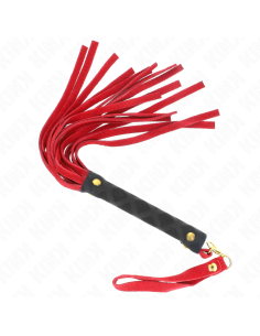 KINK - ROTE WILDLEDER MINI-PEITSCHE 30 CM