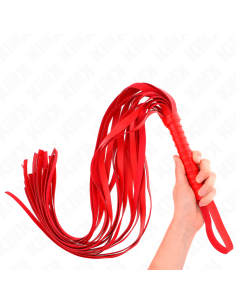 KINK - RED SHORT HANDLE LONG TAIL WHIP 70 CM 1 