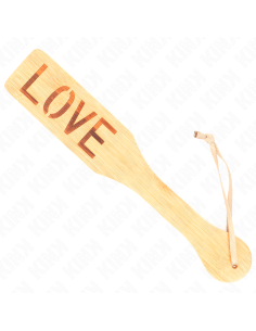 KINK - BAMBOO PALETTE WORD LOVE 32 X 5.5 CM