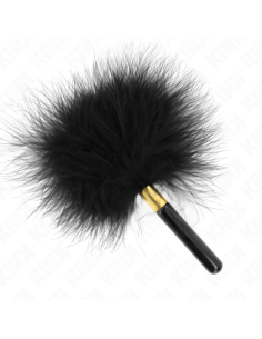 KINK - BLACK GOLD METAL TICKLE FEATHERS 18 CM 1 