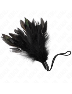 KINK - TICKLE FEATHERS WITH ROPE HANDLE PLASTIC BASE 15 CM 1 