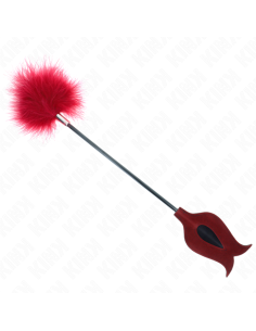 KINK - TICKLE FEATHERS WITH ROSE-SHAPED PADDLE 8 CM 1 