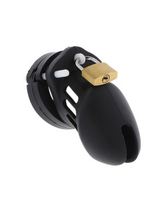 HIDDEN DESIRE - EXTREME CAGE DE CHASTETÉ SILICONE TAILLE S NOIR 1 