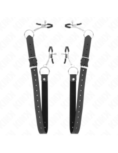 KINK - 4 CLIT CLAMPS ADJUSTABLE 34-48 CM 1 