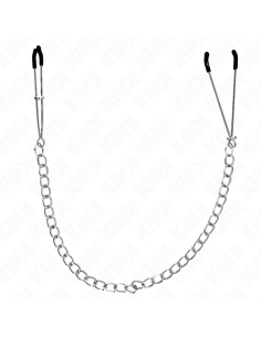 KINK - THIN NIPPLE CLAMPS WITH THICK CHAIN 30 CM 1 