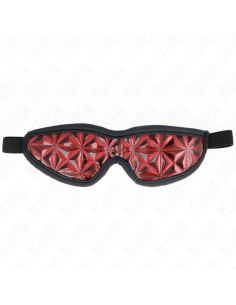 KINK - RED DIAMOND PATTERN HEADBAND 20.5 x 6 CM