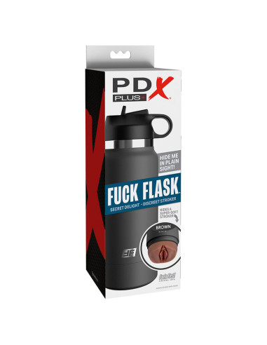 PDX PLUS - FUCK FLASK VAGINE DISKRETER STROKER BRAUN MODELL 2 6 