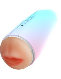 ARMONY - RAINBOW DOUBLE VAGINA & MOUTH VIBRATOR MASTURBATOR 2 