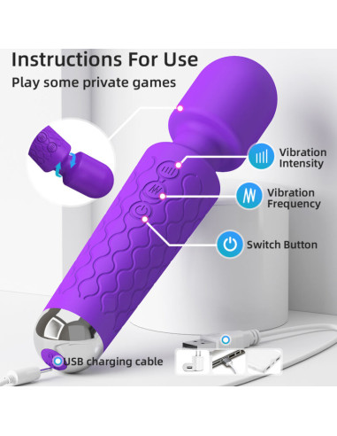 ARMONY - VIOLETTER MASSAGER & VIBRATOR 6 