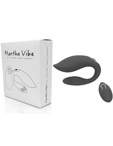 ARMONY - MARTHA VIBRATOR FOR COUPLES BLACK REMOTE CONTROL 5 