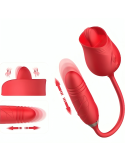 ARMONY - DELIGHT FLOWER VIBRATOR & THRUSTING WITH RED TONGUE 1 