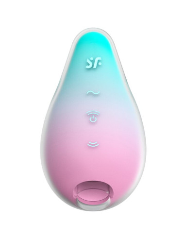 SATISFYER - MERMAID VIBES STIMULATOR & VIBRATOR MINT UND PINK 2 